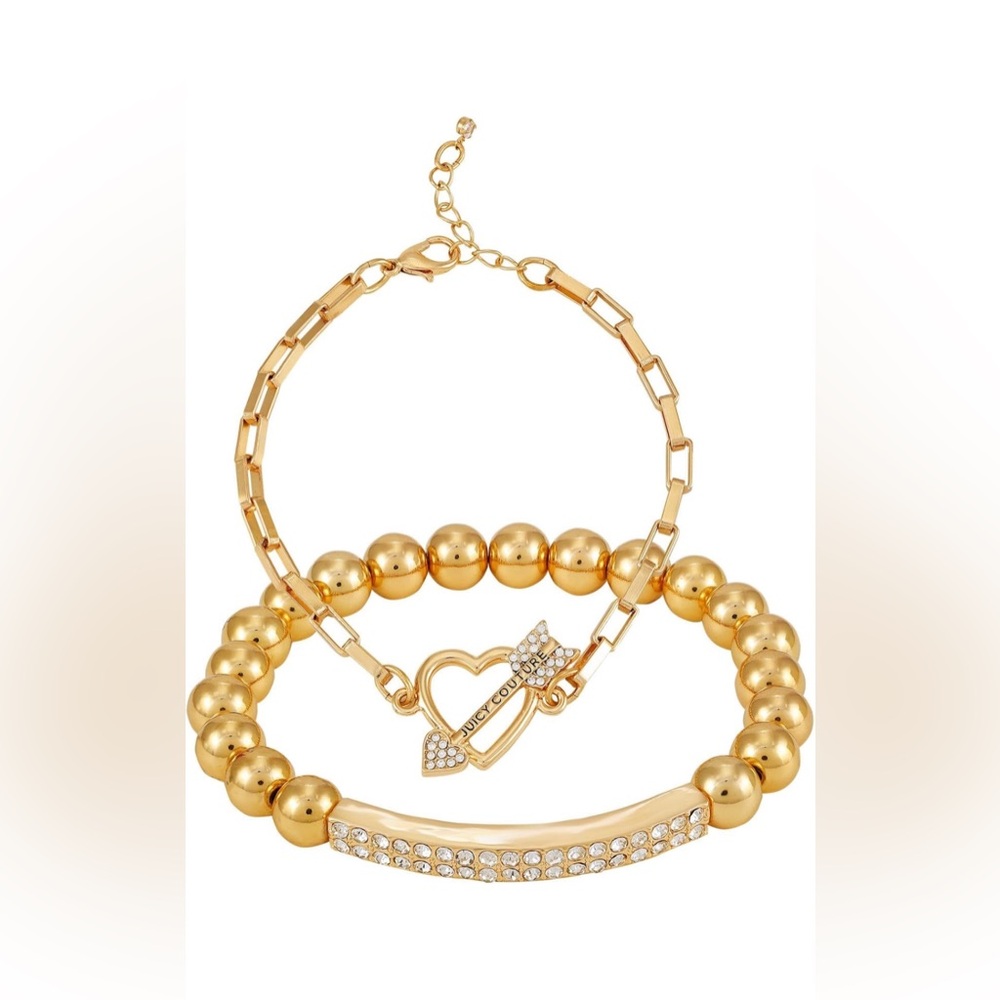 Double juicy couture bracelet set
